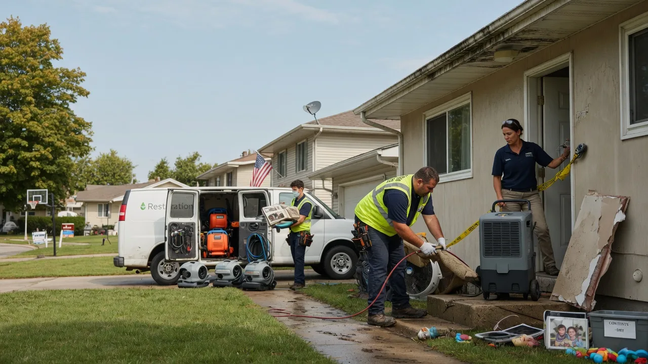Water Damage Restoration in Alsip, IL near me
